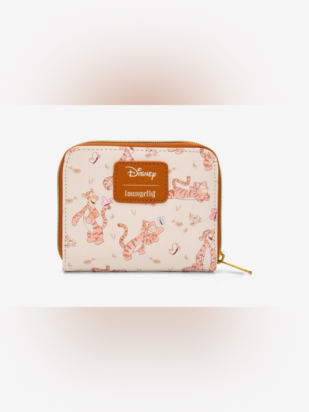 Loungefly Disney Tigger & Butterflies Zip Wallet- New
